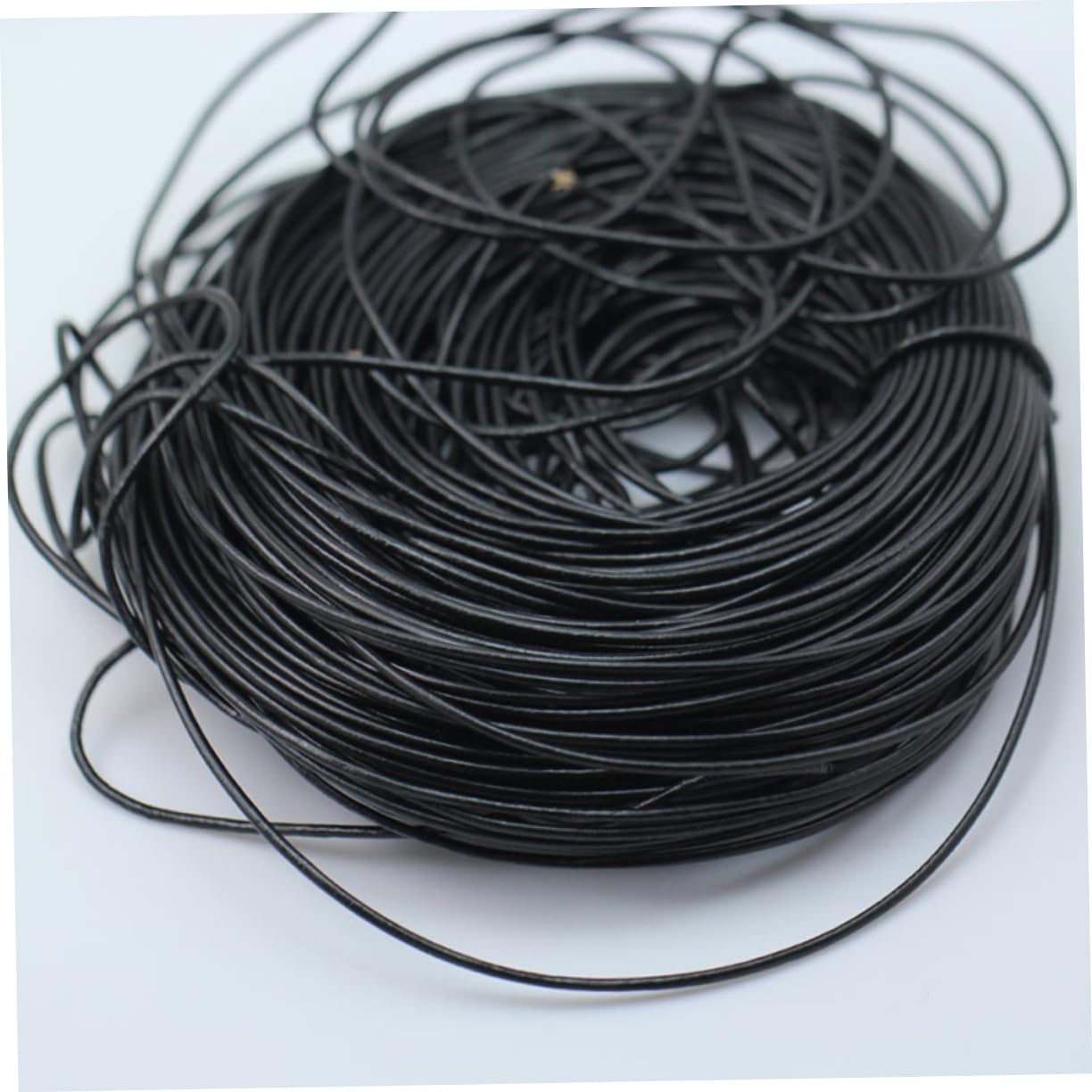 EXCEART 3 Piezas 10 Cordones De Cuero Para Hacer Joyas Cordón De Cuero Redondo Cuerda De Piel De Vaca