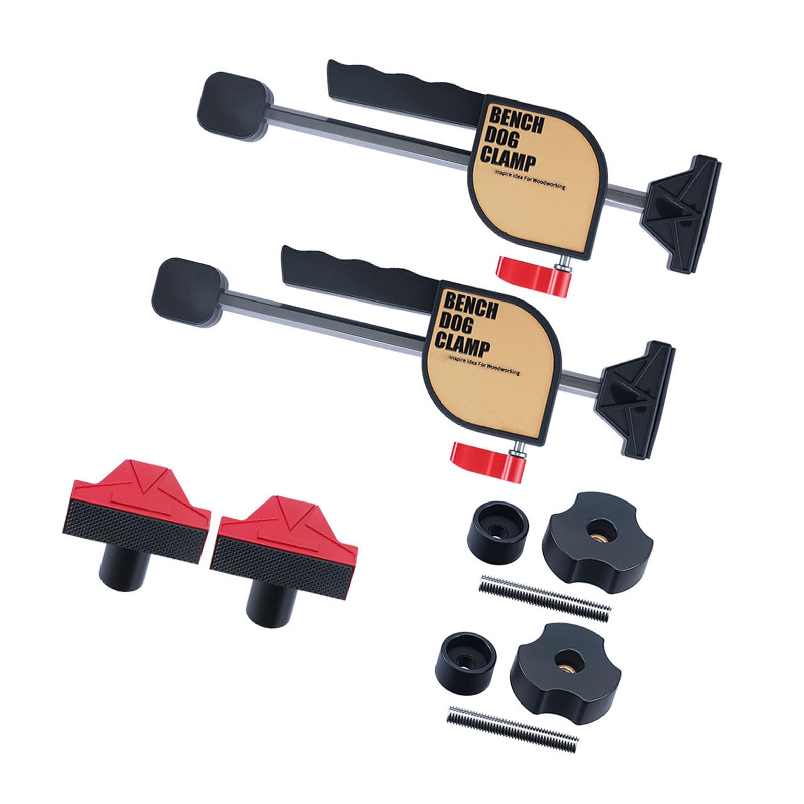 Woodworking Desktop Tool Fixture for 19mm Hole Adjustable Frame Fixed Auxiliary Clamping Tool Quickly Release Clip for Hole Workbench Auxiliary Clamping Fastener