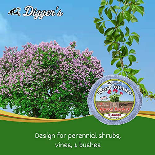 RootGuardTM Digger’s Speed Baskets para Plantas x2 miniatura 3