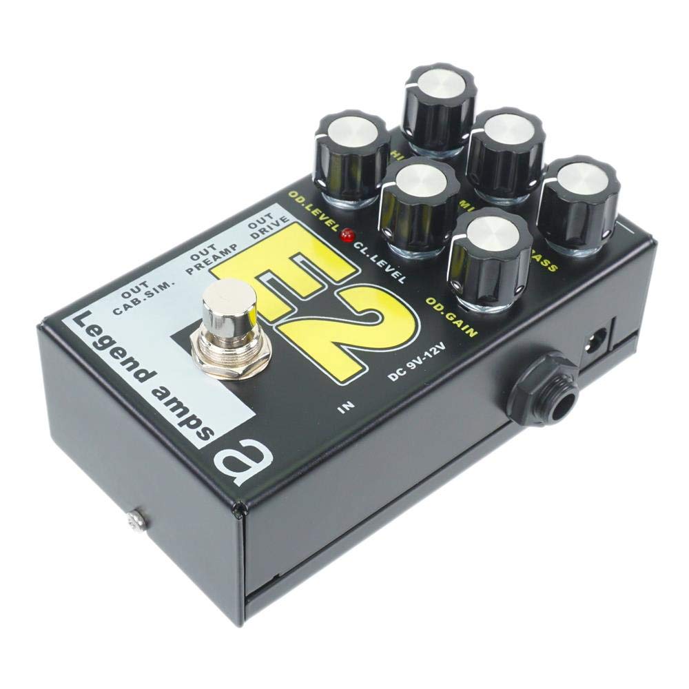 AMT E2-2-Kanal-JFET-Gitarrenvorverstärker/Verzerrung mit Cab.Sim (Enlg Emulate)