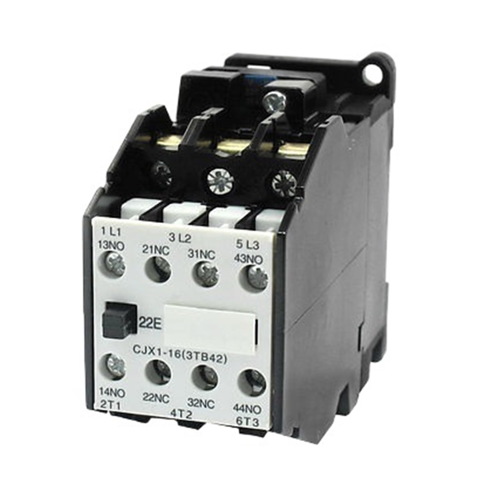 Contacteur AC haute durabilité NISZA CJX1-16 boîtier isolé 3 pôles 2NO 2NC 264V