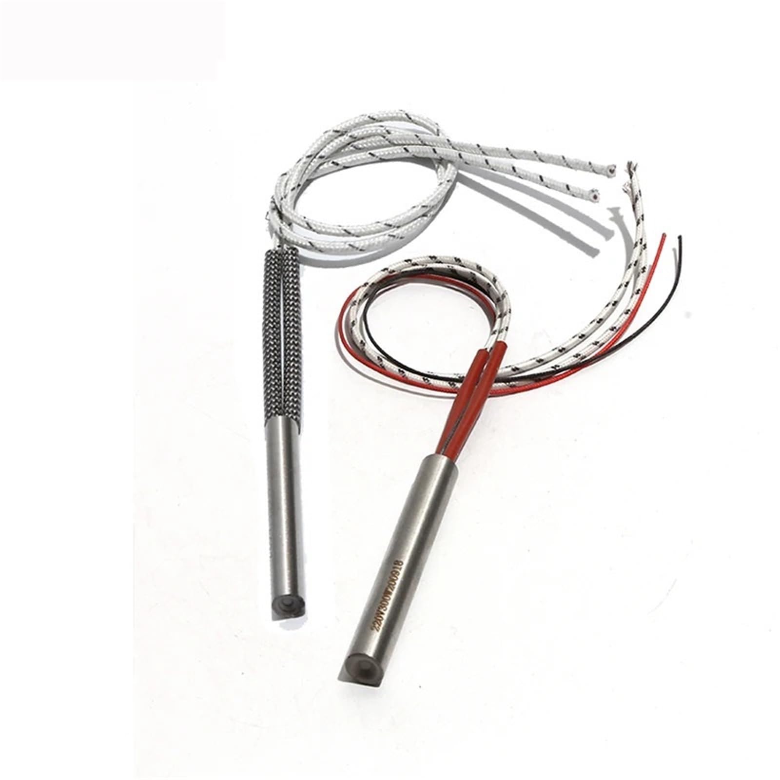 220V/380V Heizelementwiderstand mit K-Thermoelement 20x150/200/250/300mm 800W 1000W 1200W 1500W 5St(NO Thermocouple,220V_20X300MM 1500W)
