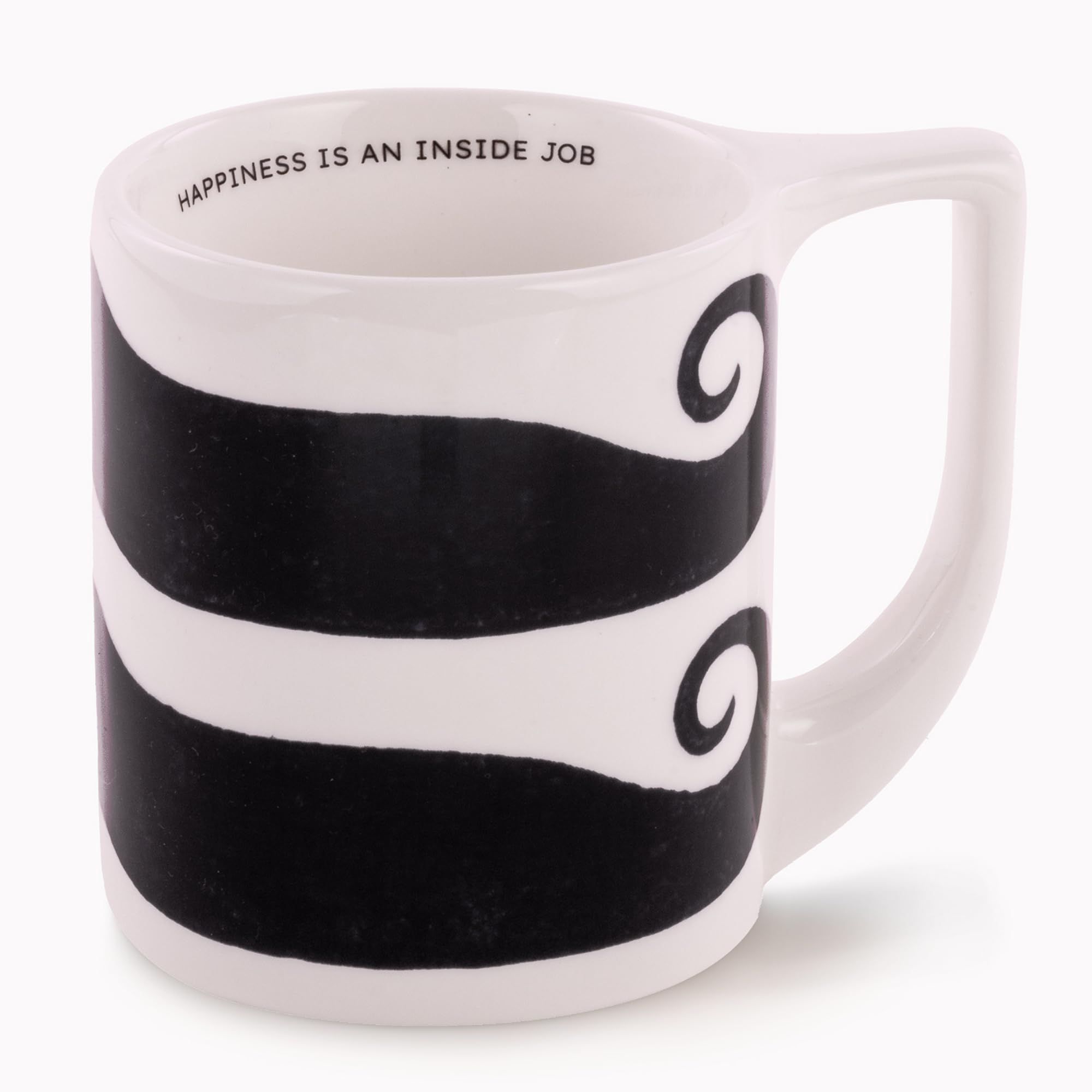 Ceramic Coffee Mug, 12 Oz Tea Cup, Cute Vintage Inspired Mug (DaDa)