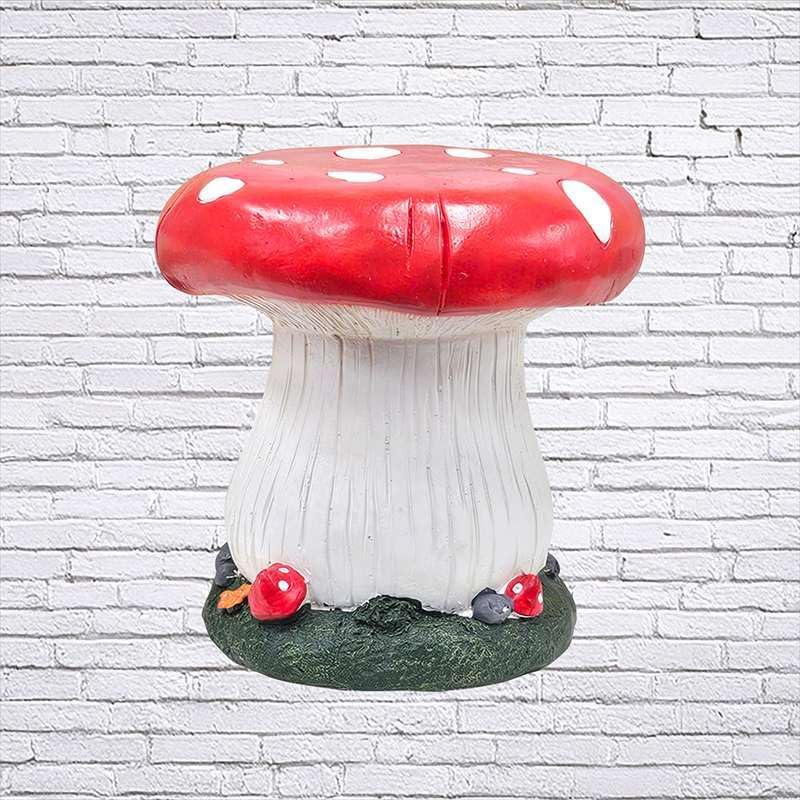 きのこチェア きのこ型 スツール キノコ型 椅子 ガーデンチェア キノコオブジェ 庭 ガーデニング 屋外 インテリア アメリカン雑貨