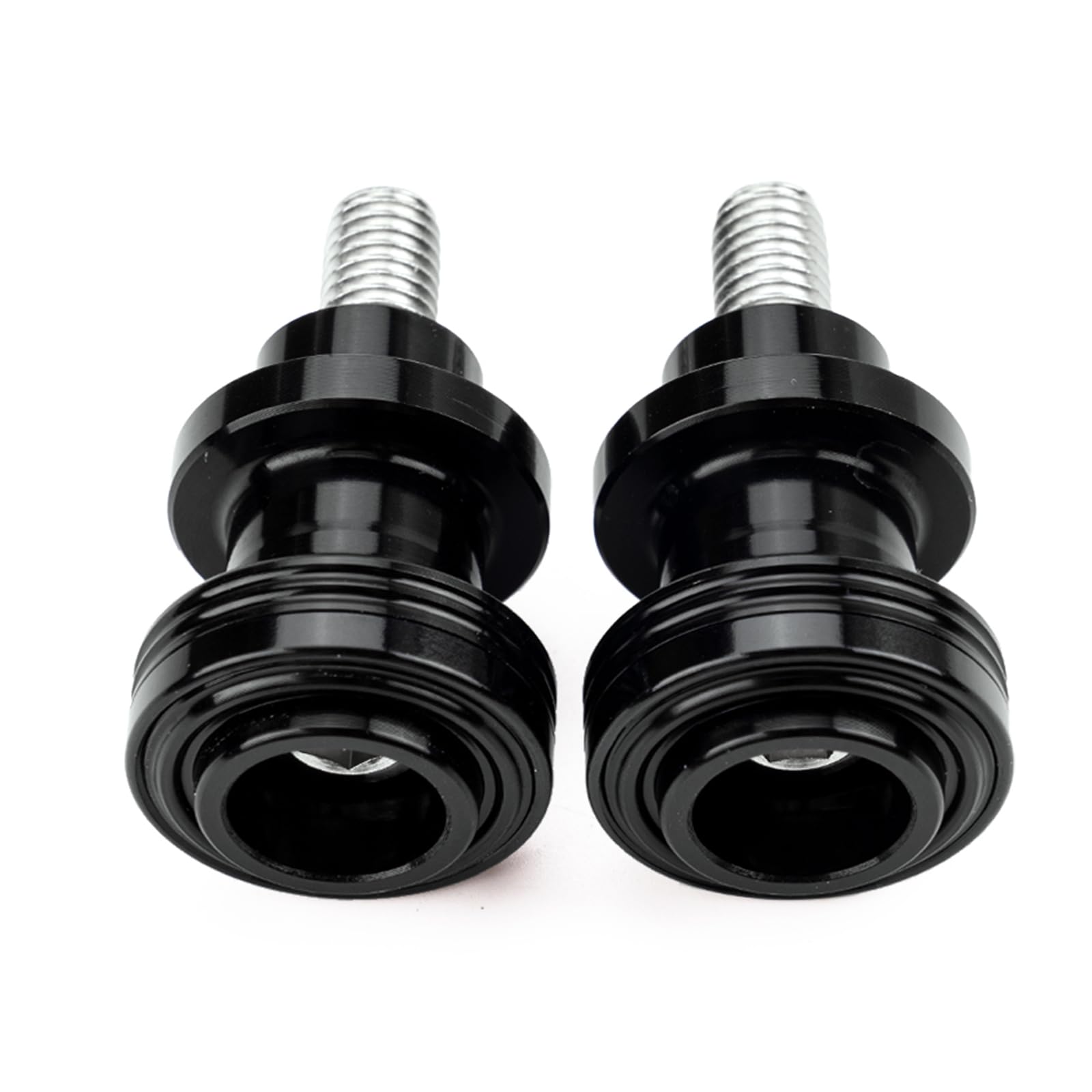 Per KAWASAKI Z900 RS SE Z500 Z650 Z800 Z1000 R SX ZX6R ZX10R NINJA 650 500 400 Moto M8 Nottolini Supporto Cursore Forcellone (Nero)
