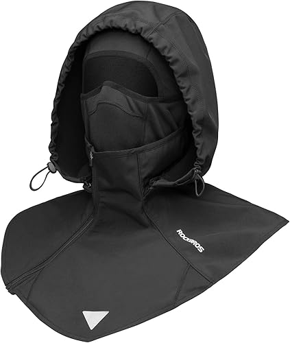 ROCKBROS Pasamontañas a prueba de viento, máscara de invierno para hombres y mujeres, para esquí, lancha de nieve, motocicleta