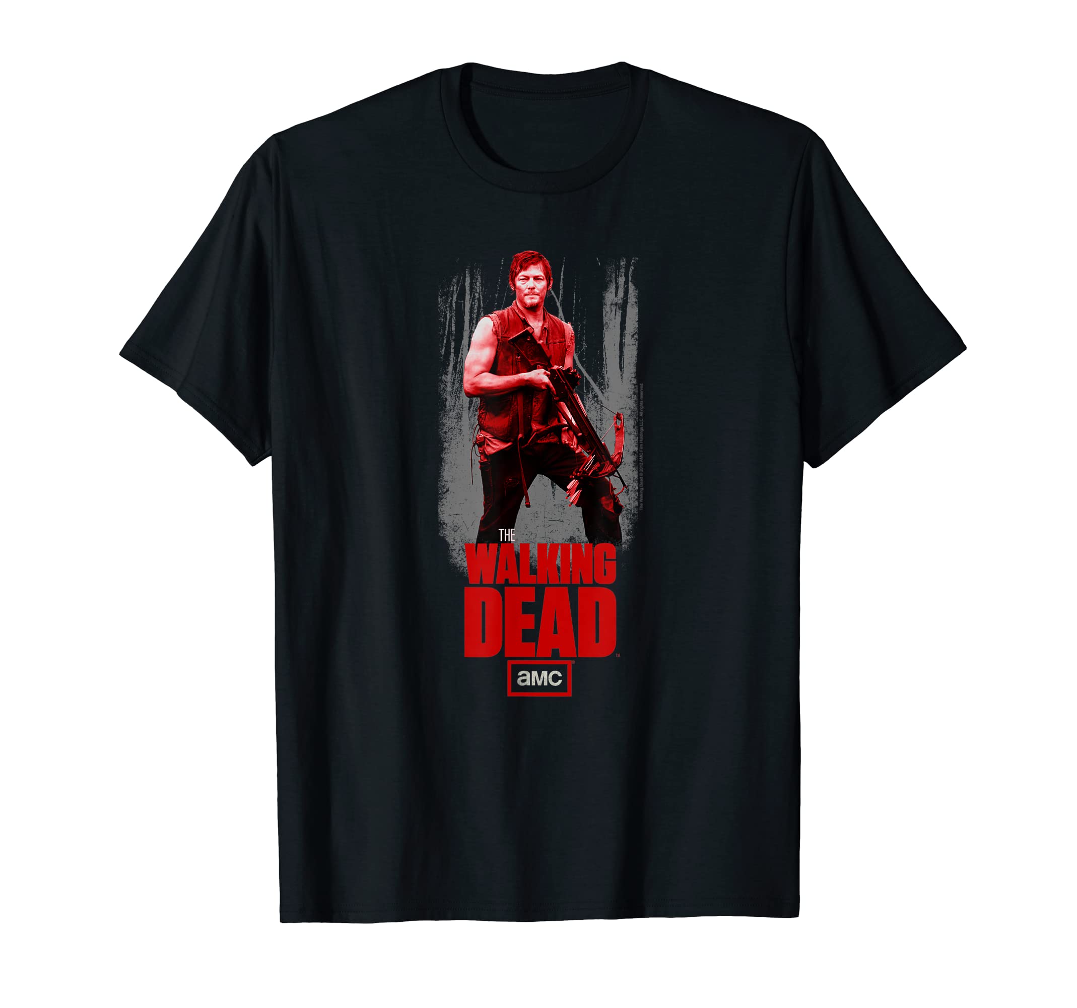 Crossbow Daryl Dixon The Walking Dead T-Shirt Classica da