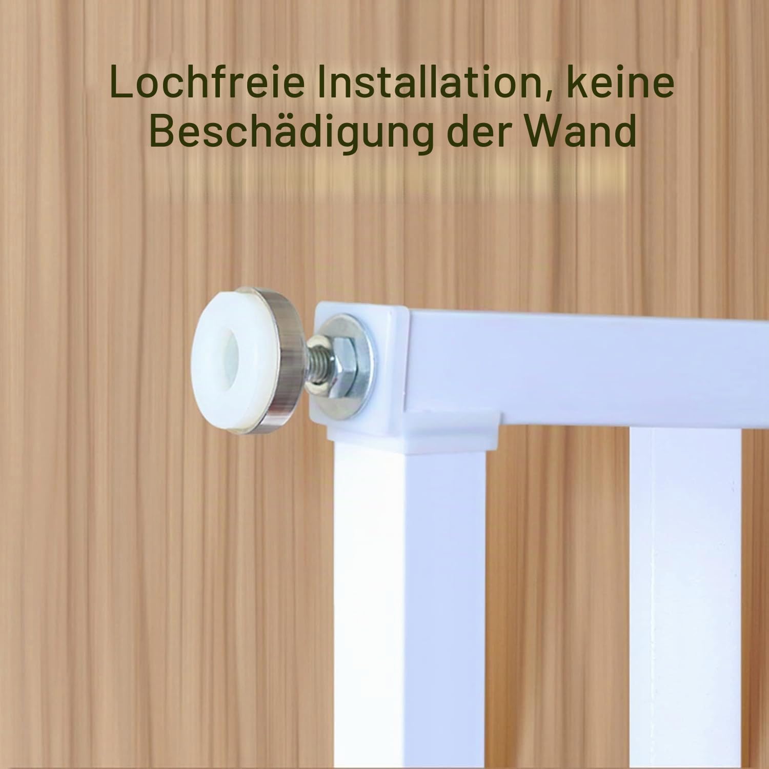 Fenstergitter Sicherheitsgitter Gitter (60x100cm) | Gitter Nicht zum Öffnen, Sicherheitsgitter Gitter for Tür Treppengitter Fenster, Kein Bohren, Sicherungsstange for Fenster