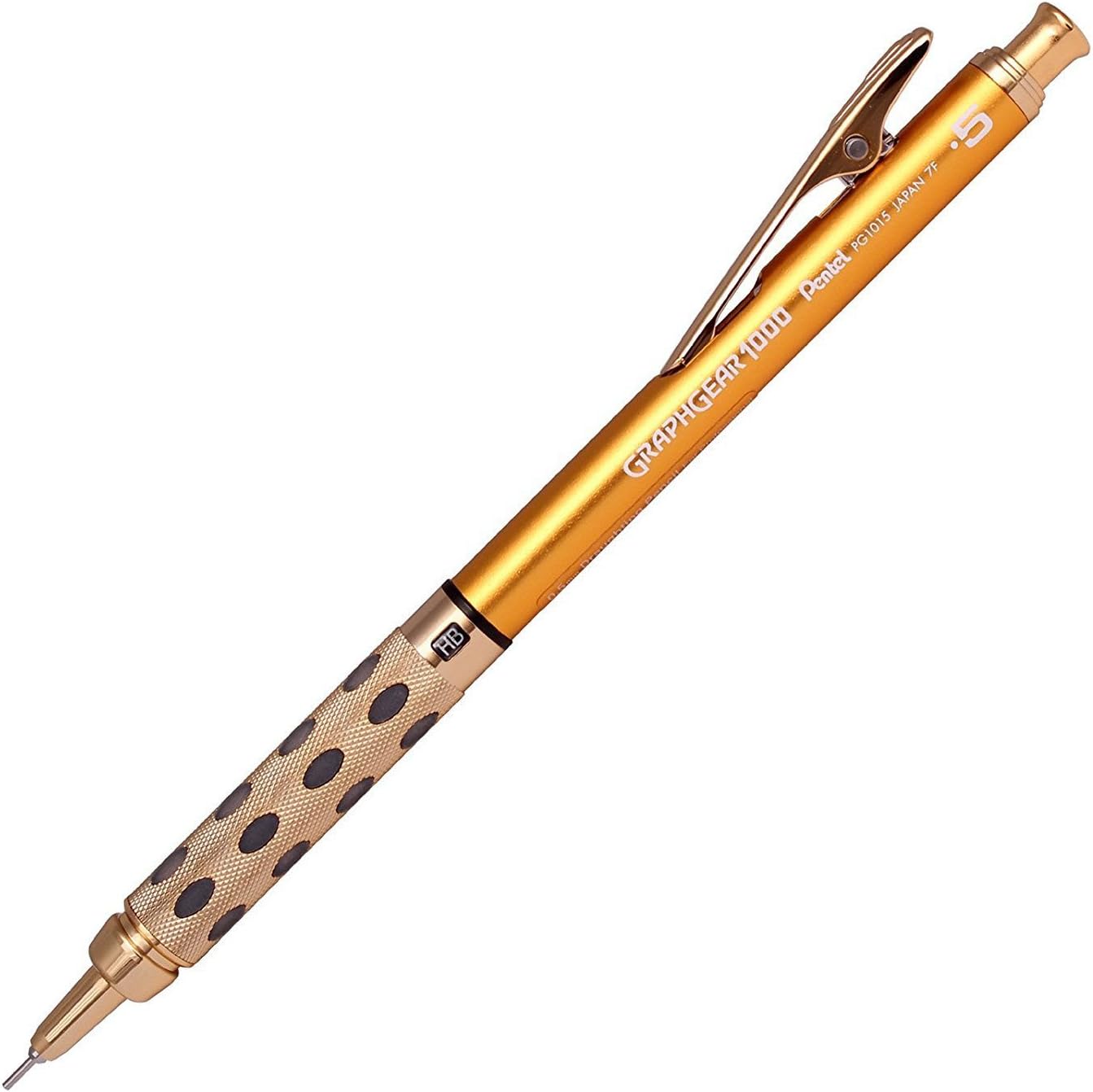 Pentel Graphgear 1000 Gold Limited Edition Mechanical Pencil (PG1015LG) Ain Lead (Gold)