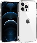 TENOC étui de téléphone compatible avec iPhone 12 Pro Max, Boîtier noir anti-empreinte de protection Bumper Matte Cover pour 6.7 1 cm