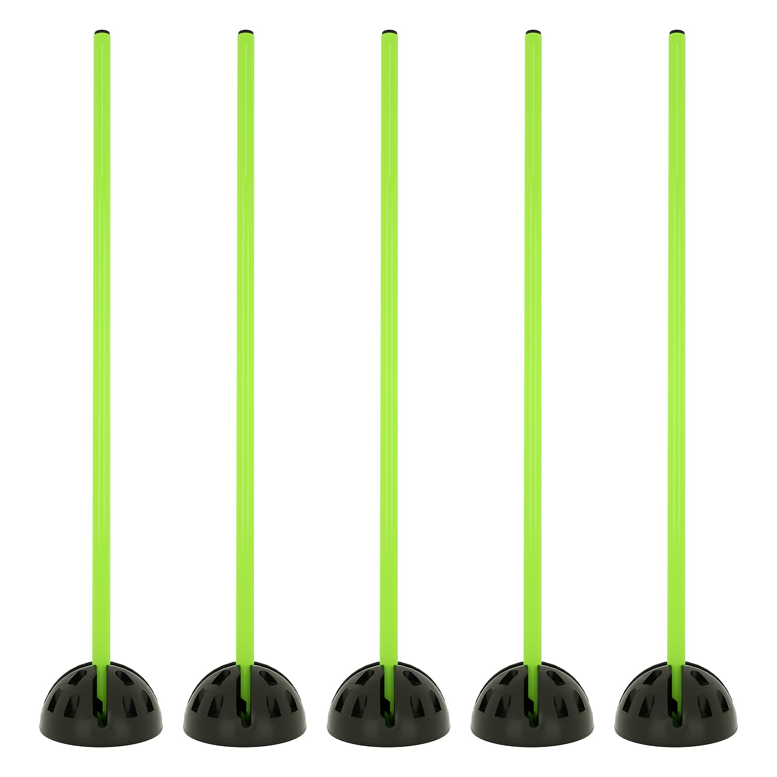 Set Barre Per Allenamento Agility VANCHEMO - 15 Aste, 10 Basi, 10 Clip, Per Coordinazione E Flessibilità