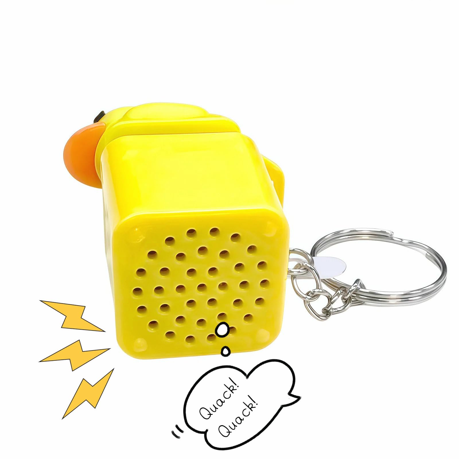 Amazon.com: Duck Quacking Fidget Toy - Duckys Duck Keychain with