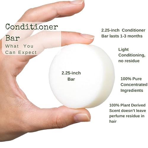 Miniatura 5 de Las barras acondicionadoras desenredan, fortalecen e hidratan  Sin parabenos y sin sulfatos  Esenciales de viaje  Veganas  Fabricado en Estados