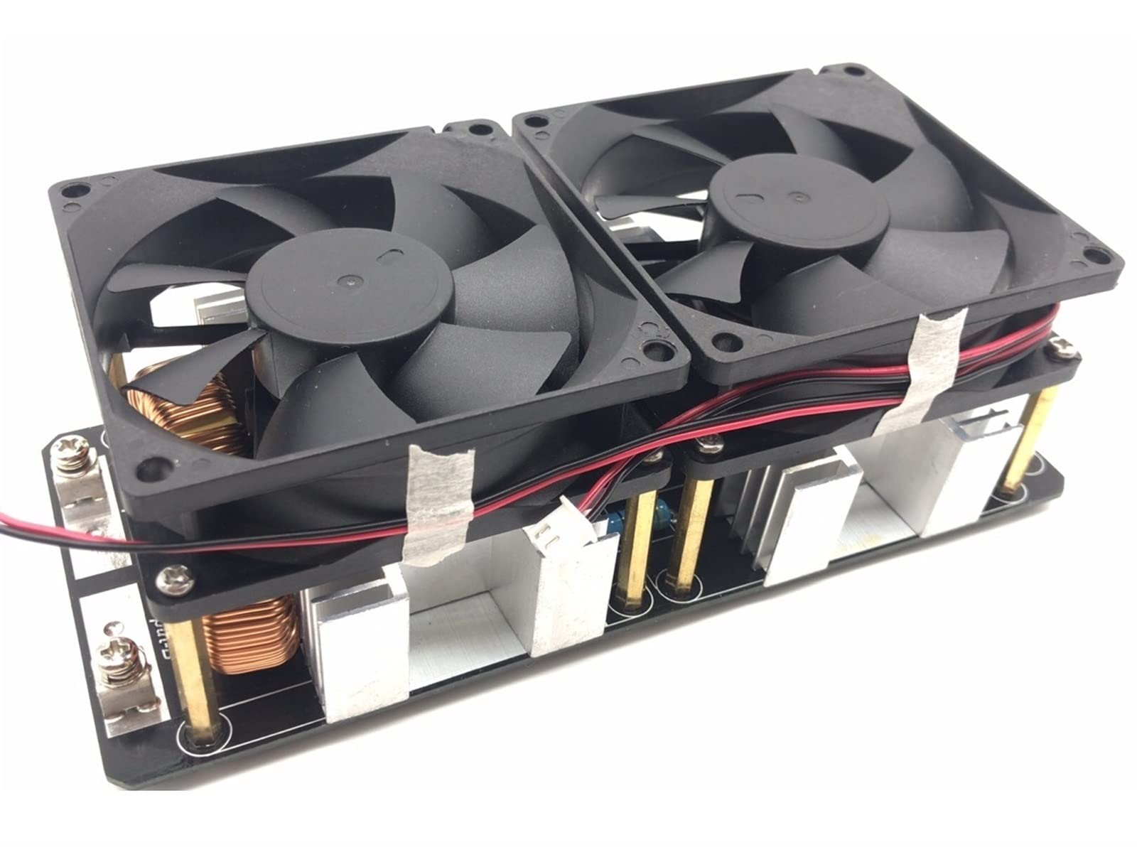 Four de fusion 2000W 50A ZVS Carte de chauffage par induction basse tension Module d'alimentation Flyback Driver Heater coil Heaters Contrôle de température de précision(ZVS with Tube)