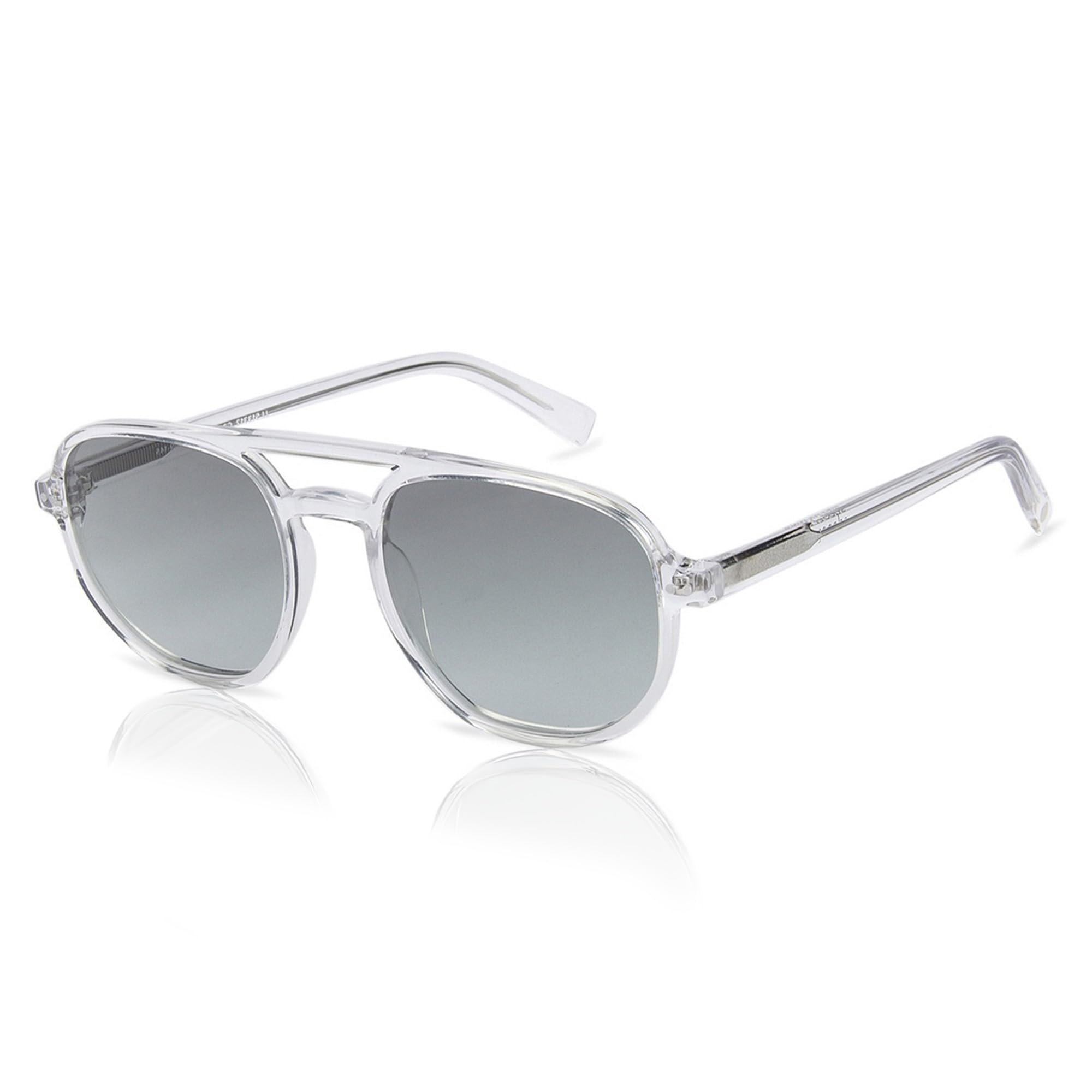 | Uv Protection Sunglasses For Men & Women | Full Rim Pilot Jj S13312-C1-image-8