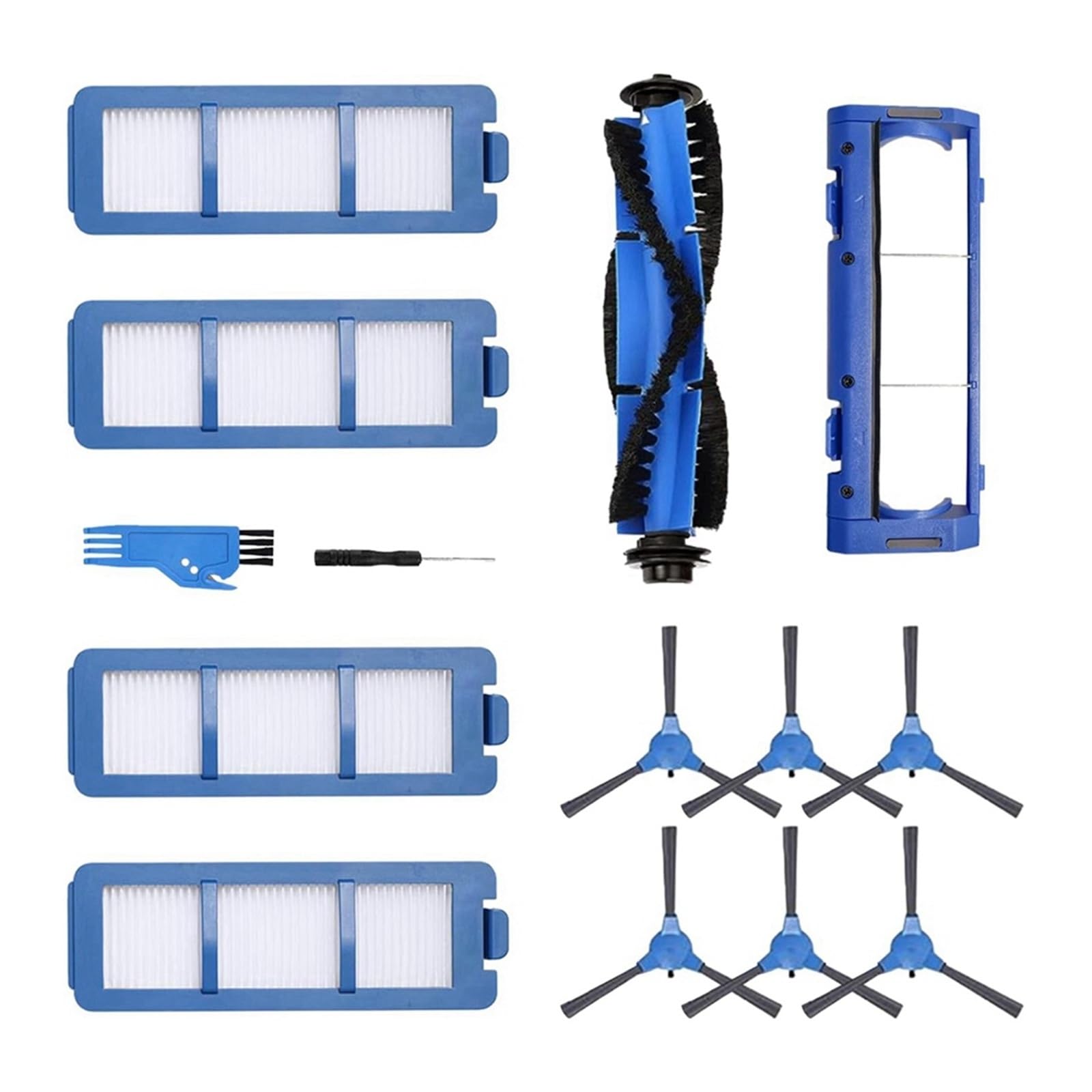 RJMVMGDVK 14-Piece Robot Vacuum Replacement Parts Set，Compatible For Eufy，RoboVac G35+, G40 Hybrid, G40+, G40 Hybrid+, G30+.