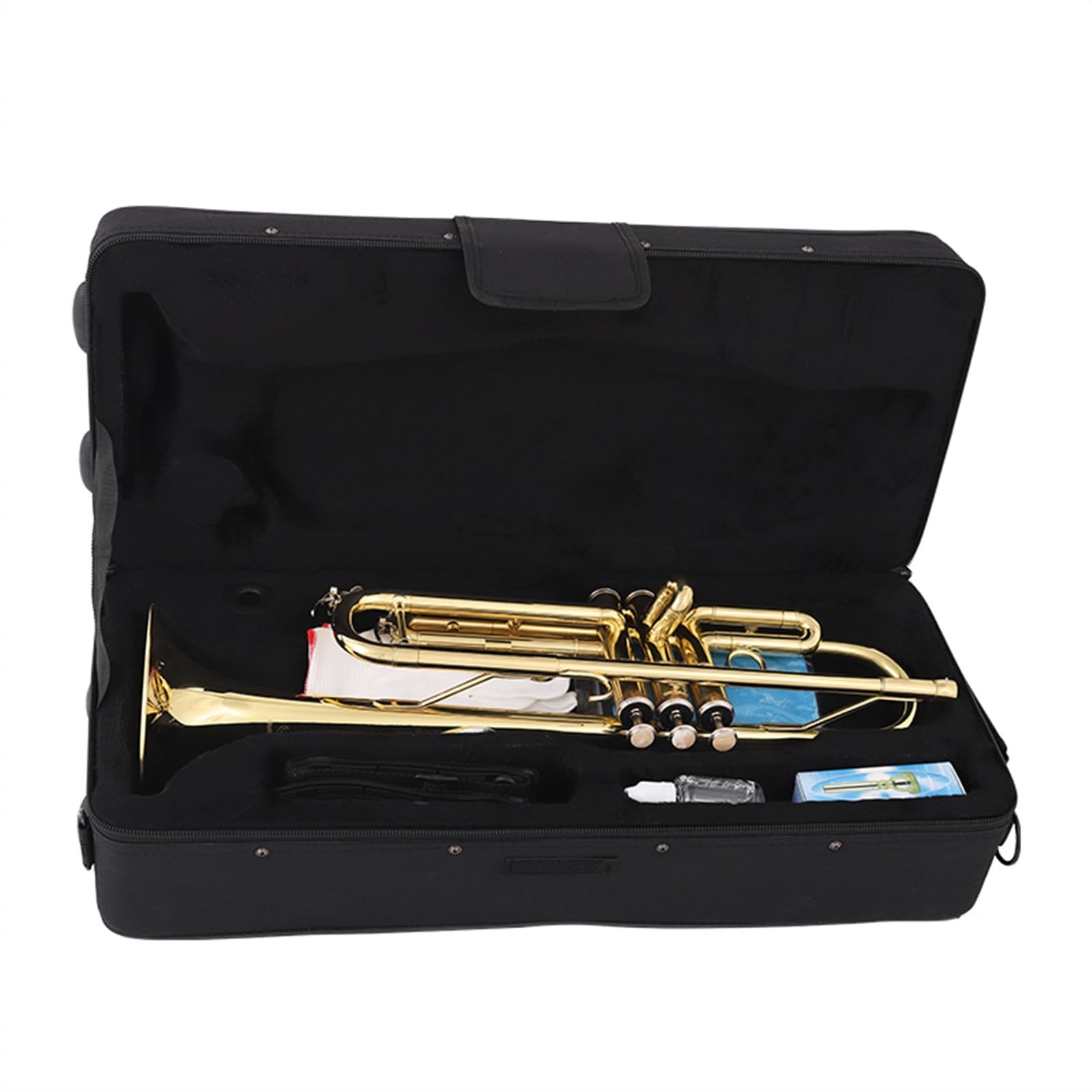 Standard Trąbka Trąbka Instrument B-dur Trąbka Trzynutowy Instrument Dęty Początkujący Mosiądz Stal Nierdzewna Brzmienie