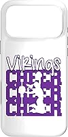 Vista 22 de Vikings Cheer Back to School Cheerleading Spirit P Case for iPhone 16