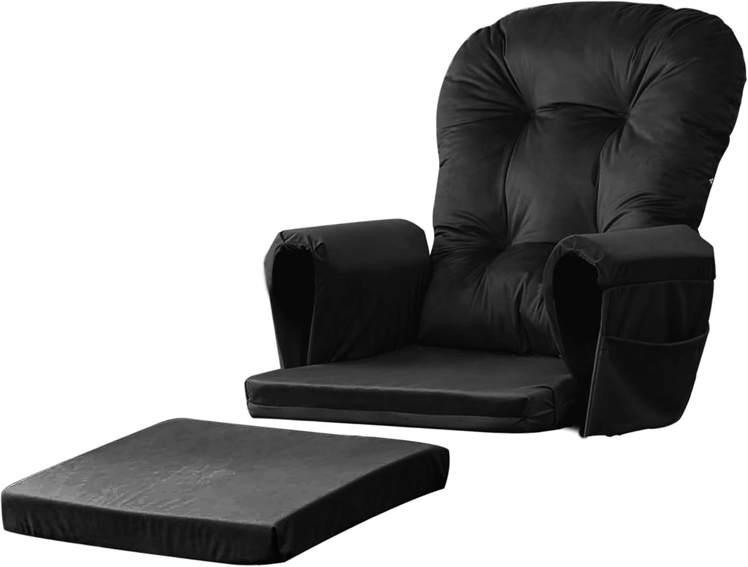 Lucky 5Pcs Glider Rocker Replacement Cushions