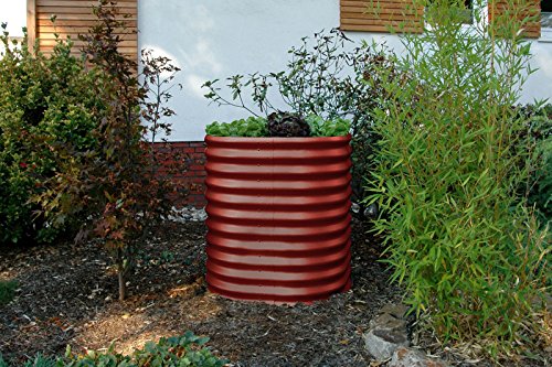 Preisvergleich Produktbild Vitavia Hochbeet, Zinkalume, verschiedene Ausführungen Rubin 82x82x86 cm
