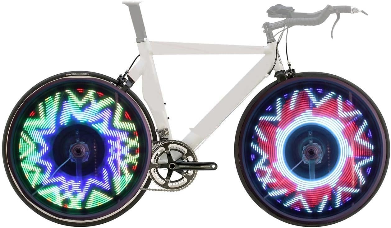 Fantasma OWL Bicycle On-Wheel Programmable LED Imaging System BK-7082 (700c~up)