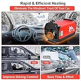 Ykgutilu 5KW Diesel Air Heater, Portable and Convenient Integrated Parking Heater Heating, Remote Control LCD Monitor for Car Trucks Boat Bus RV and Trailer - Image 7