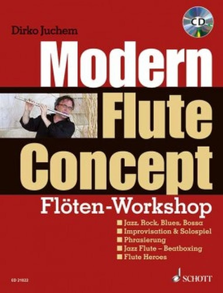 Modern flute concept avec CD inclus pour méthode d'apprentissage
