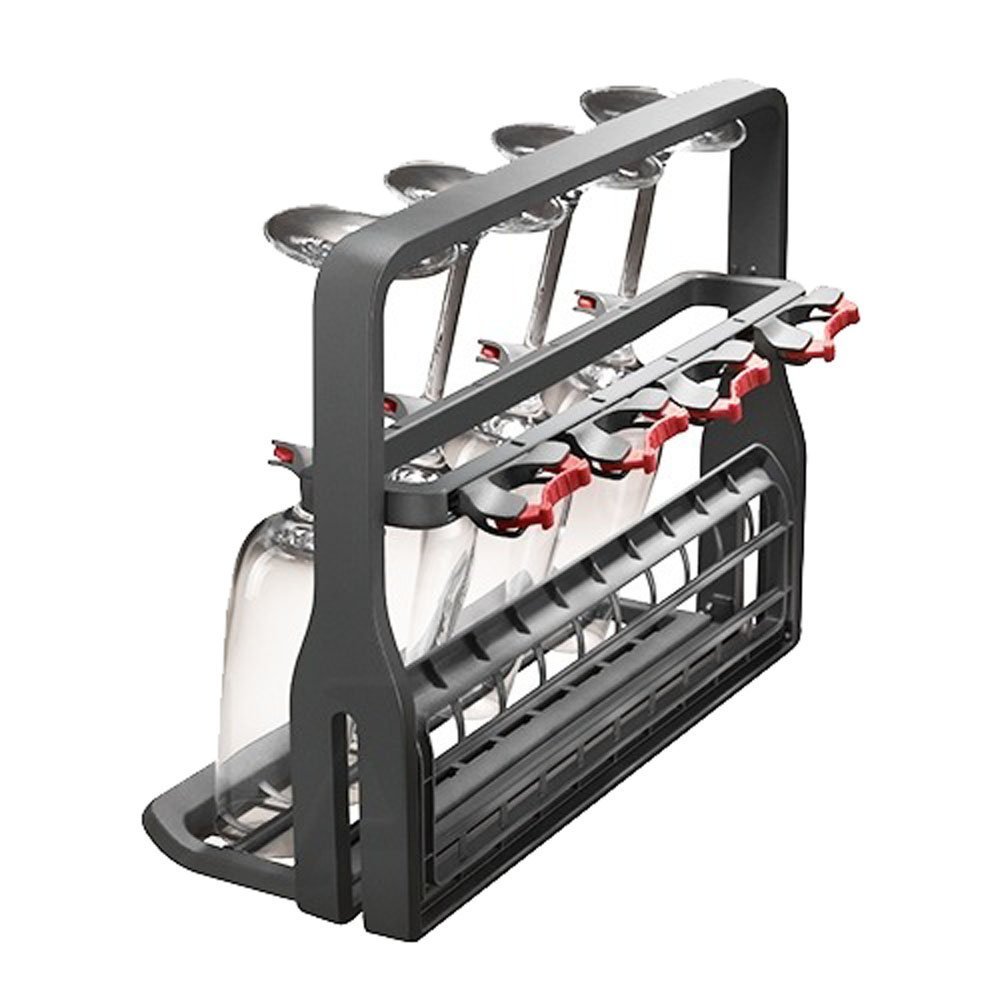 Spares2go Panier universel pour verres à vin et lave-vaisselle (pour 8 verres)