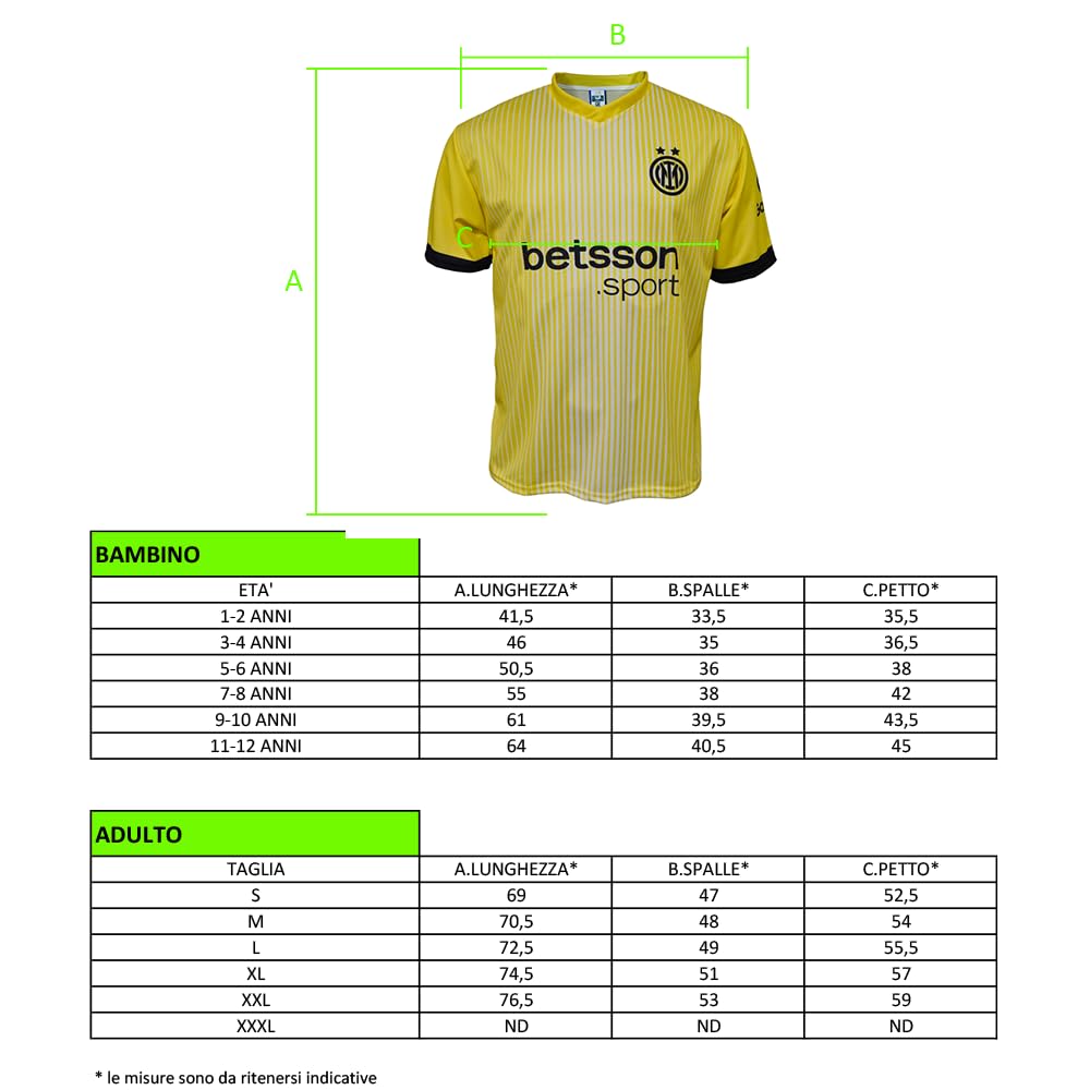 Inter Replica Maglia Portiere Kit 24-25 - 10 Anni