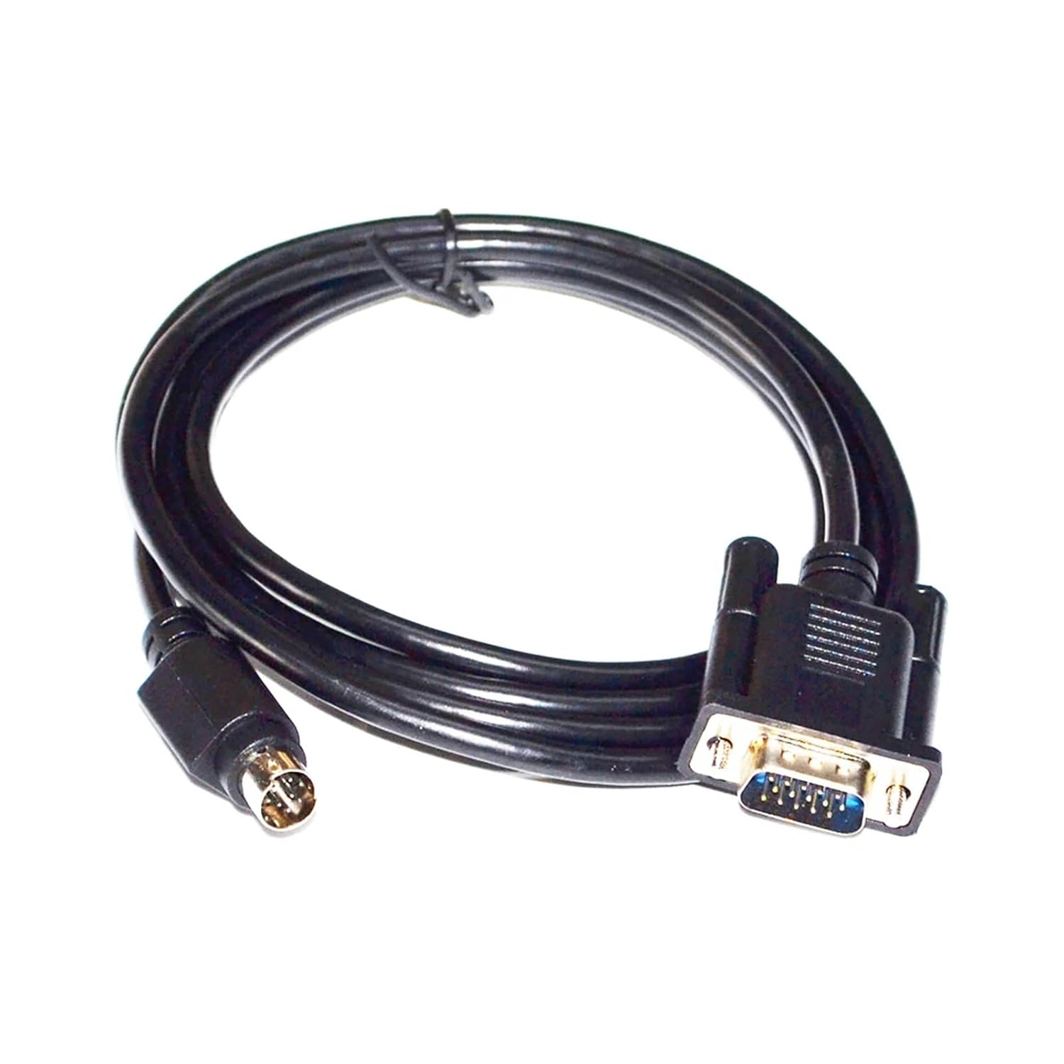 15-PIN Male to MINI DIN 8-PIN Video Adapter Cable(10m)