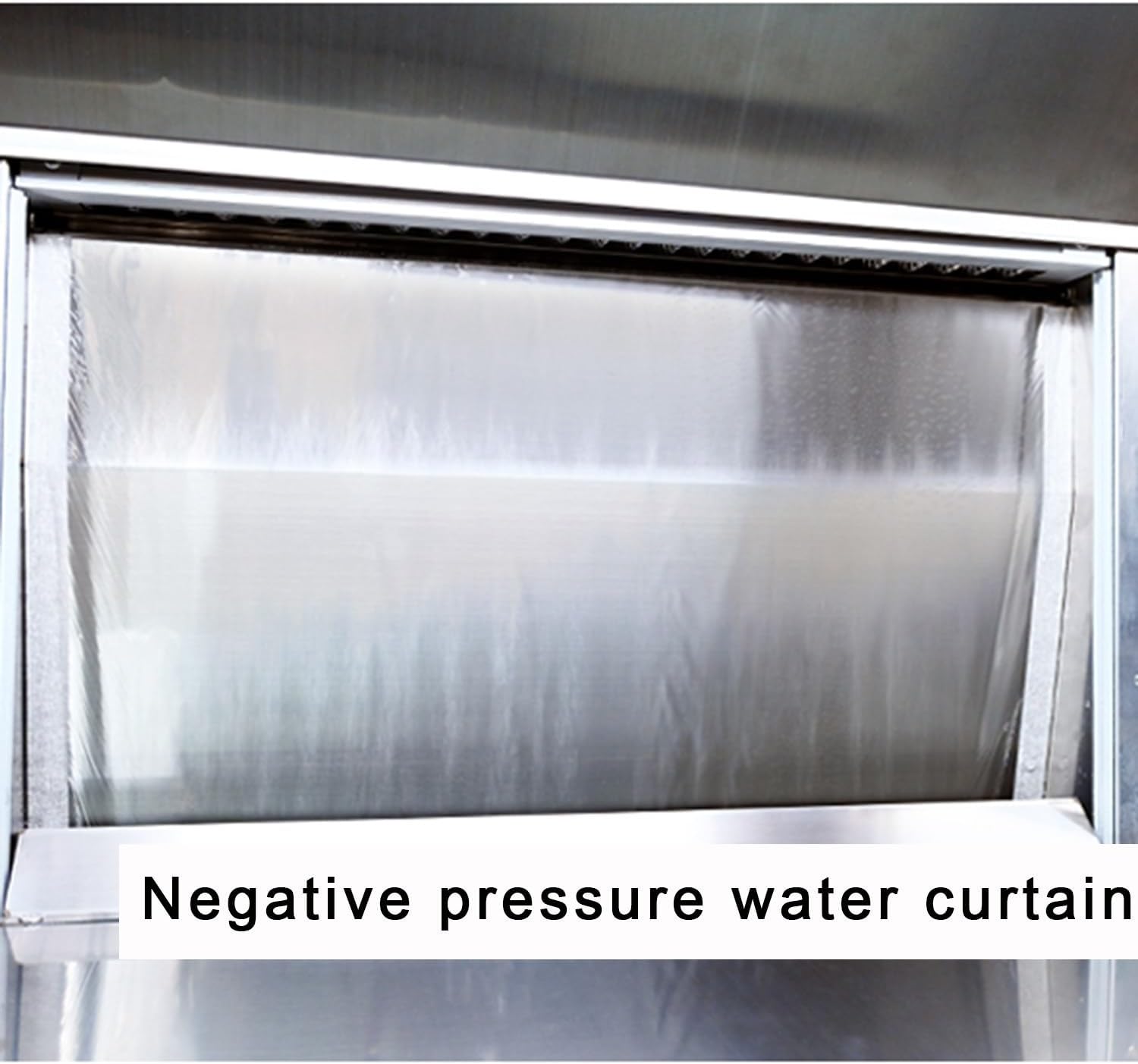 Airbrush Spray Booth with Waterfall Exhaust, 5500K LED Lighting for Model Craft Painting