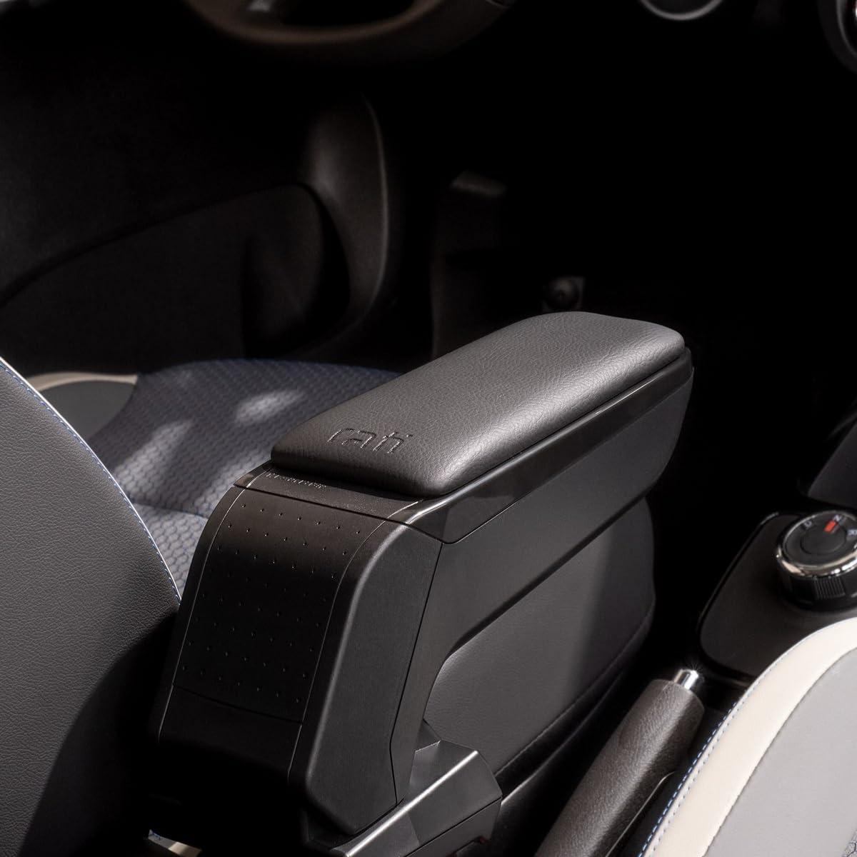 Bracciolo per Auto | Compatibile con Ford C-Max II (2010-2019)| Elaborato in Similpelle | Pieghevole | Accessori per Interno Auto | Grande Comfort