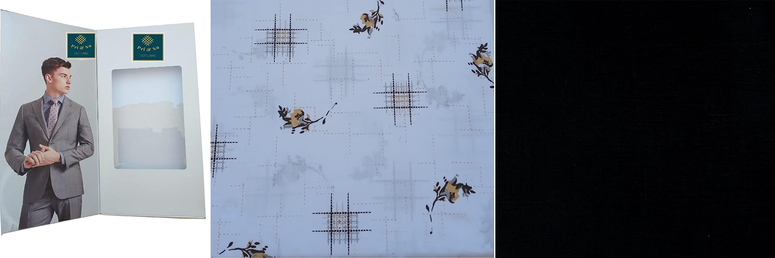 Pri & Su CottLinns Combo of Cotton Shirt 200012 & Trouser 90009-picture-2
