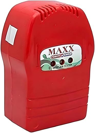 Super Maxx Power Saver Gold Electricity Saving Device 40% Save Upto Electricity Ideal for Home and Office (power maxx)- (Culina)