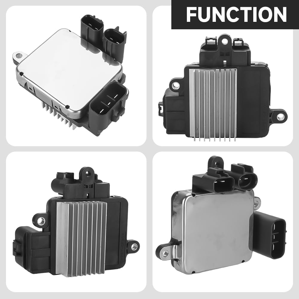Engine Cooling Fan Control Module - Compatible for Toyota Sienna 3.5L V6 - Gas 2018-2020 - Replace Part 89257-30060 89257-30070 89257-30080