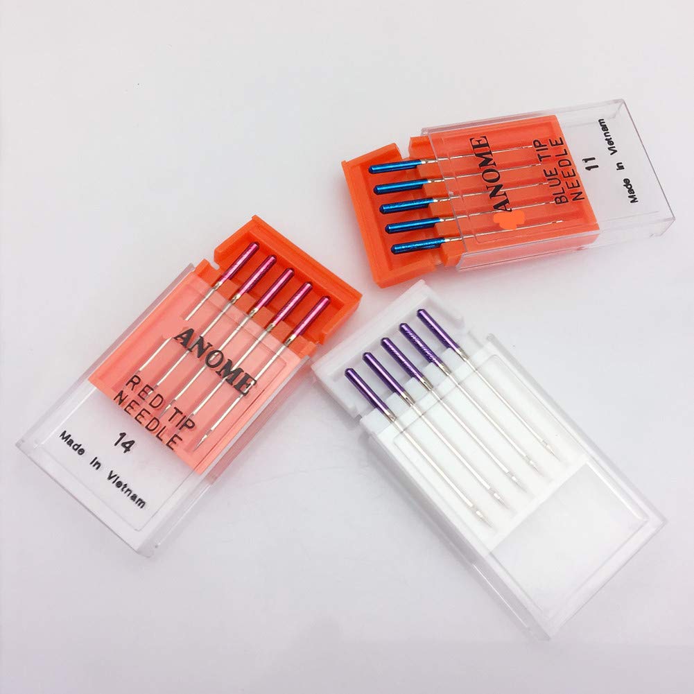 Amazon.com: YEQIN Sewing Machine Needles, Blue Tip Needle Size 11