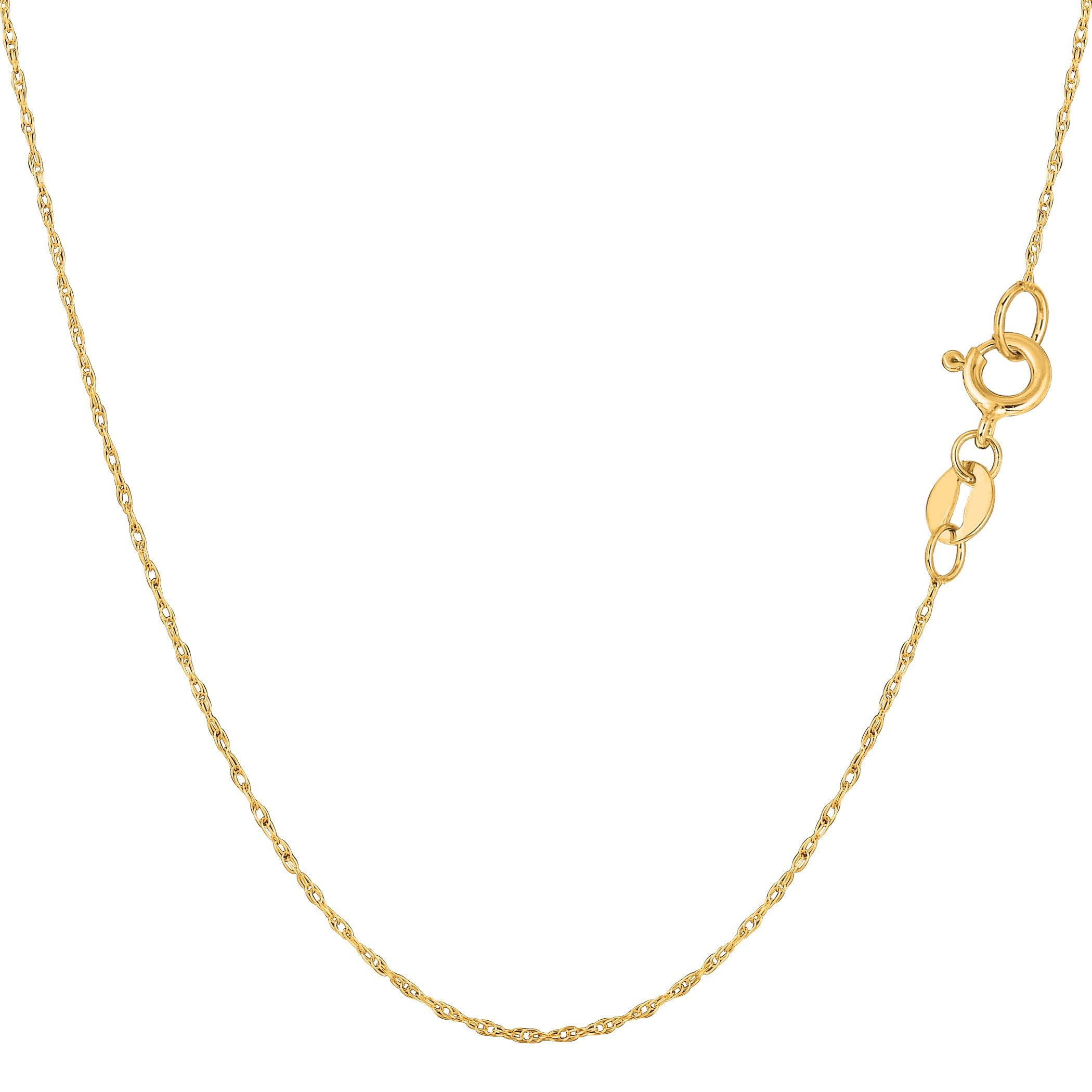 Jewelry Affairs 10K Rope Chain
