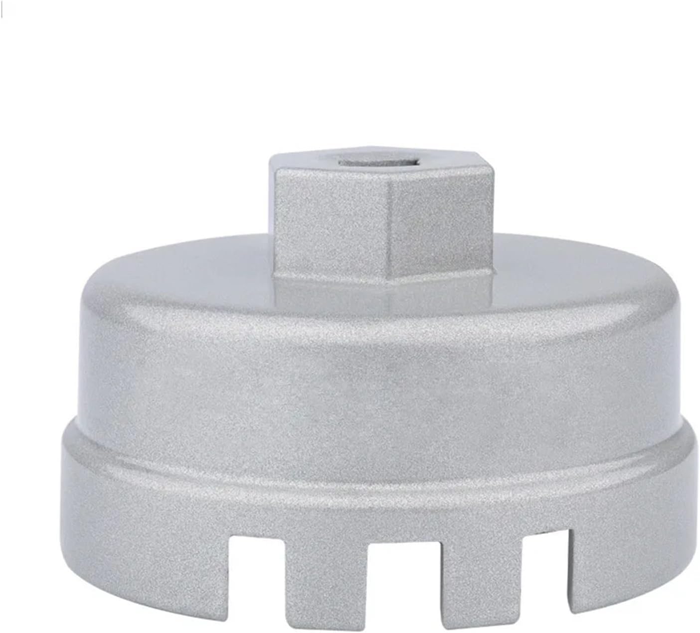 Professional Aluminum Car Oil Filter Wrench Hattype Compatible/Accessories Repair Parts(WHITE)