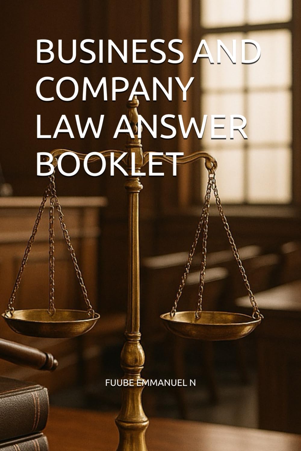 BUSINESS AND COMPANY LAW ANSWER BOOKLET