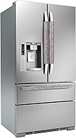 Vista 1 de 3 fundas para manijas de puerta de refrigerador, decoración de cocina, mantiene los electrodomésticos limpios, antiestáticas, antimanchas