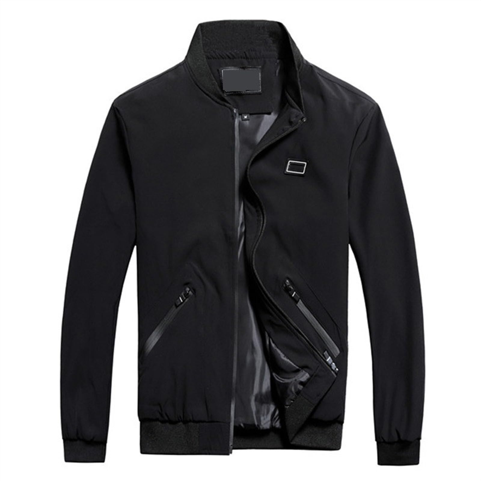 MeiDai 7XL 8XL Men's Jacket Plus Size Coat Men's Fashion Jackets Male Spring Autumn Outerwear (Color : 1, Size : 7XL)