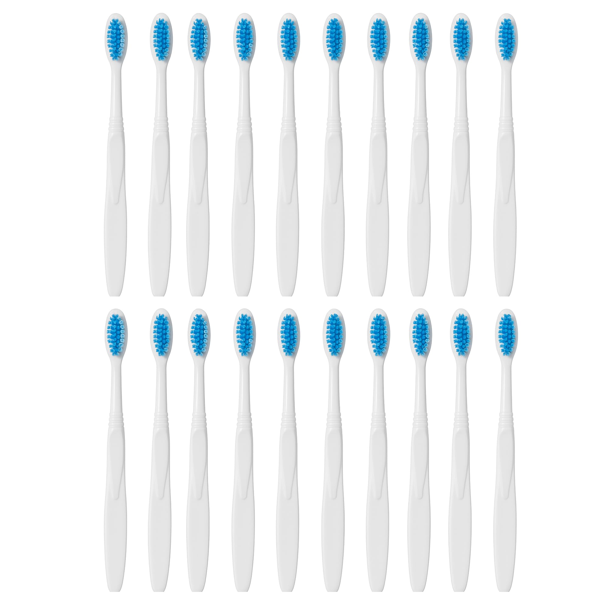 Hotel Guest Toothbrush Set – Soft Bristle Disposable Toothbrush, Individually Wrapped for Travel & Hospitality Kits (20)-image-35