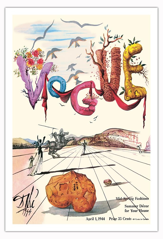 Amazon.com: Fashion Magazine - April 1 1944 - Spring Letters with