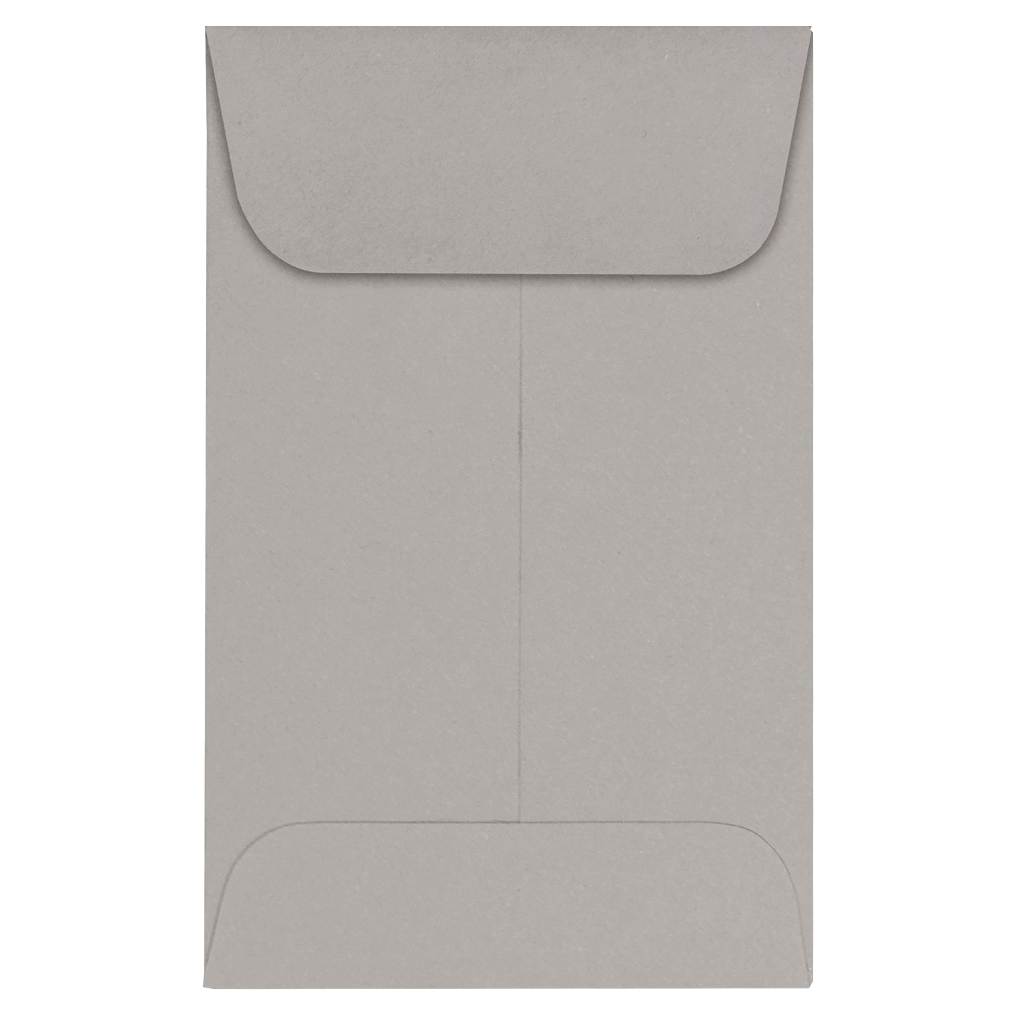 LUXPaper #1 Coin Envelopes | 2 1/4" x 3 1/2" | Gray Wove | 28lb. Text | 250 Qty
