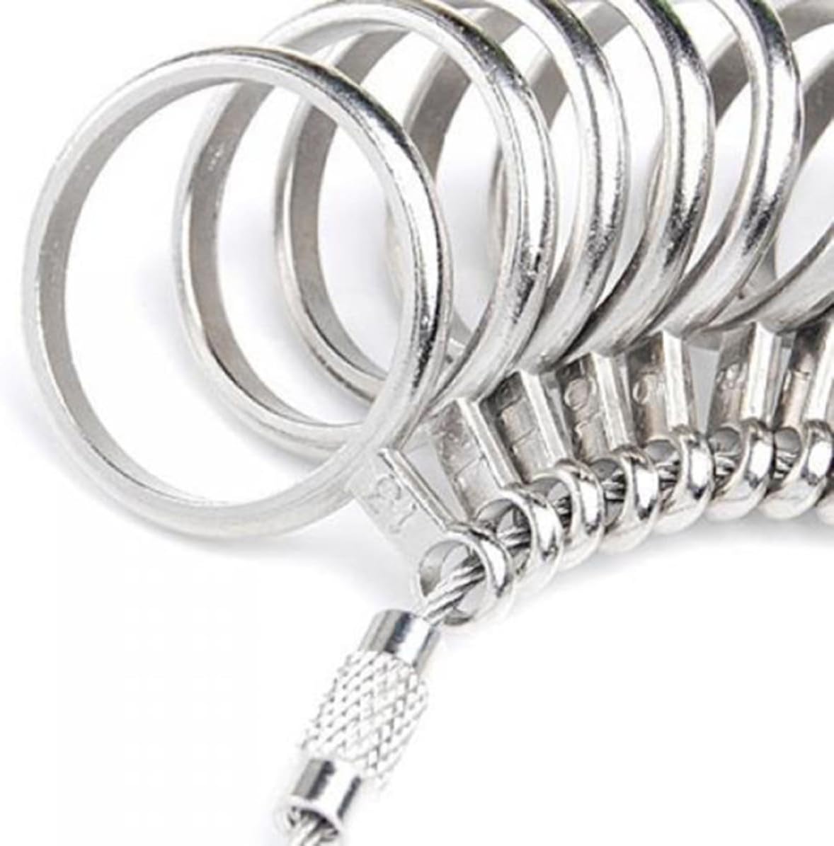 Finger Ring Sizer Gauge Tool US Size 1-13 for Wide Rings