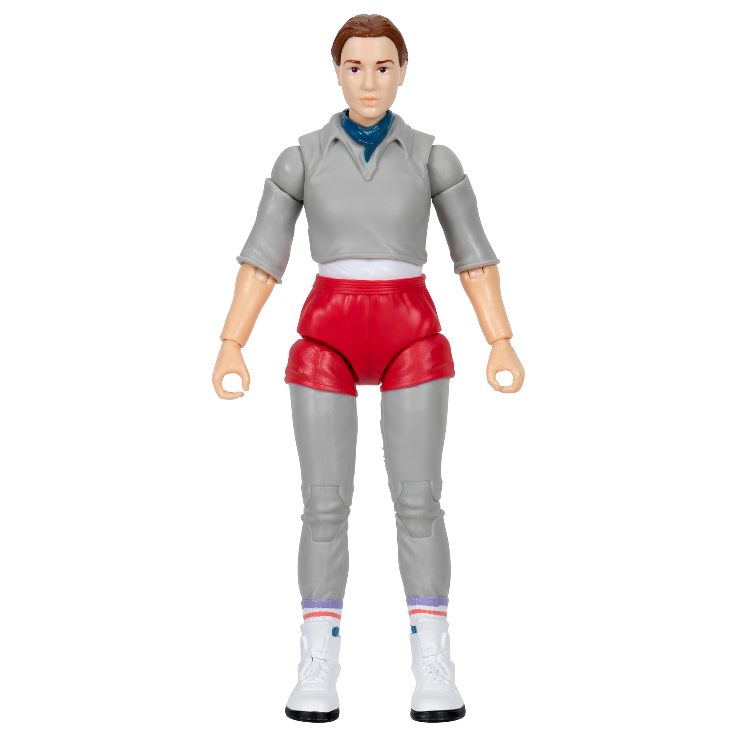 Jazwares Figurine de Collection Monde à l’Envers Eleven Stranger Things – Figurine hautement détaillée de 15 cm avec Jolie Tenue en Tissu Souple et Accessoires Uniques