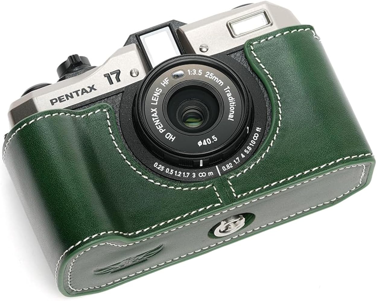 Amazon.com : BMAOLLONGB for Pentax 17 Case, Handmade Genuine Real