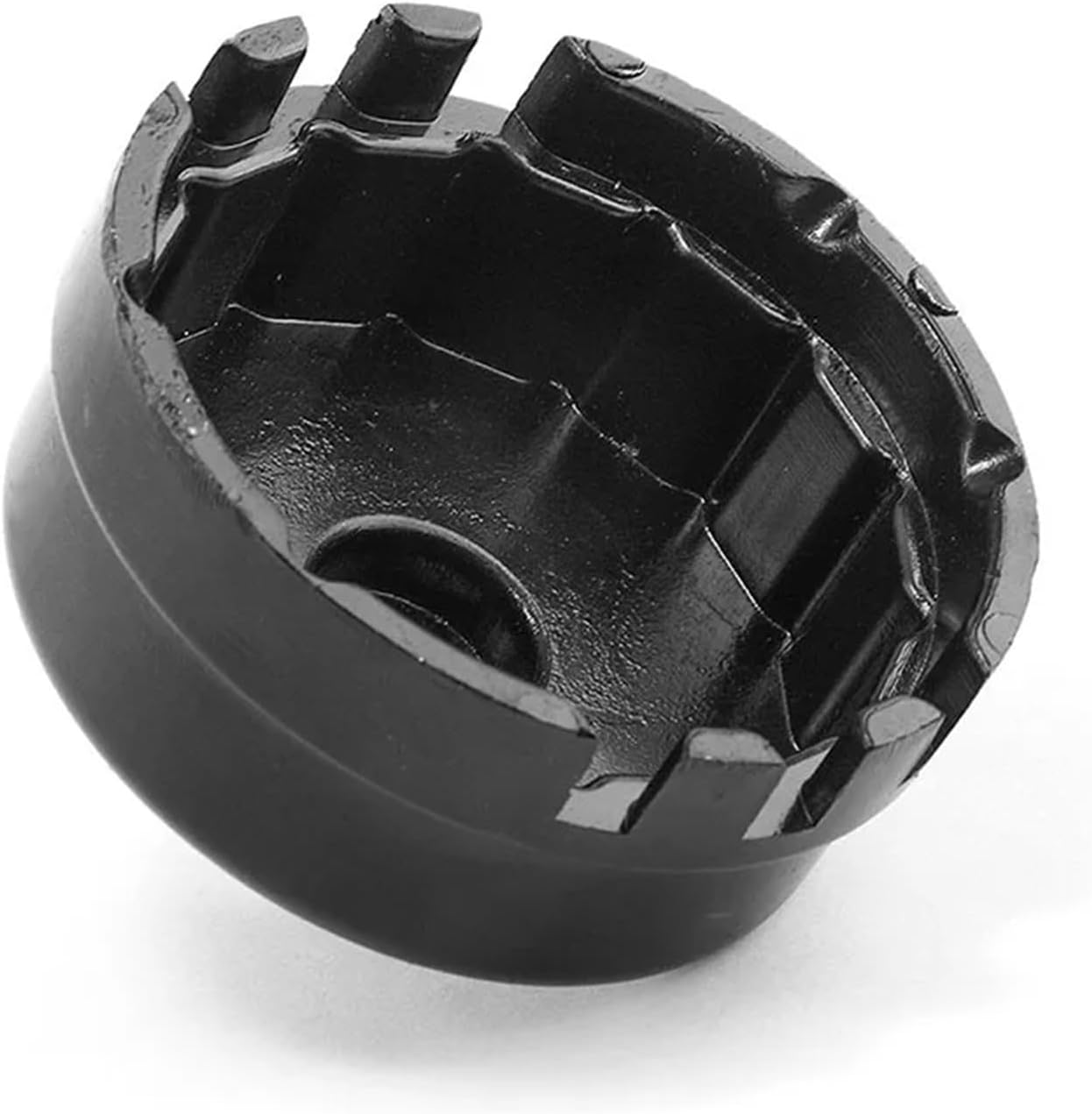 FF-1033-BK Flute Oil Filter Wrench Cap Removal Tool(Silvery)