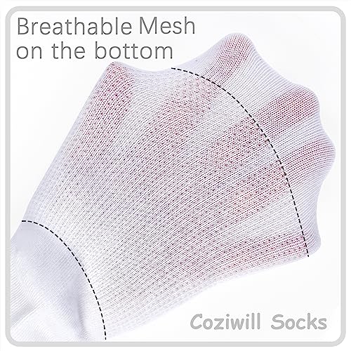 75% Off Kids Cotton Seamless School Socks - 6 Pairs - Image 4