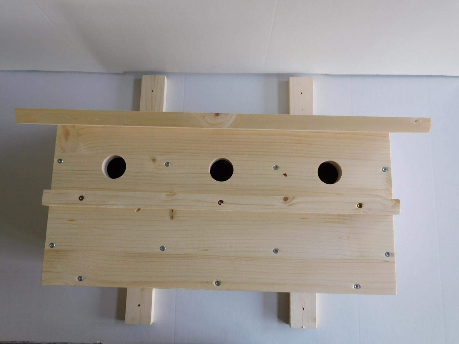 Nido para pájaros montado